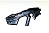 SCI-FI Blaster BLACK Version - 1:18 Scale Weapon for 3 3/4 Inch Action Figures