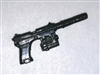 SOCOM Pistol w/ Silencer BLACK Version - 1:18 Scale Weapon for 3 3/4 Inch Action Figures