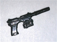 SOCOM Pistol w/ Silencer BLACK Version - 1:18 Scale Weapon for 3 3/4 Inch Action Figures