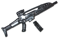 High-Tech Rifle w/ Removable Ammo Mag - 1:18 Scale Weapon for 3 3/4 Inch Action Figures