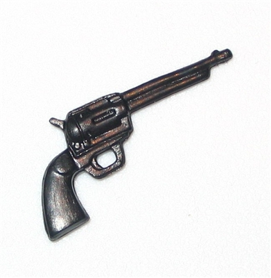Colt 45 Western Revolver Pistol - 1:18 Scale Weapon for 3-3/4 Inch Action Figures