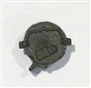 AMMO DRUM for MG34 Machine Gun BLACK Version - 1:18 Scale Weapon Accessory for 3-3/4 Inch Action Figures