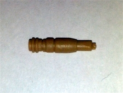 Modular Component: Silencer "Suppressor" (AKs74u Type) TAN Version - 1:18 Scale Accessory for 3-3/4 Inch Action Figures