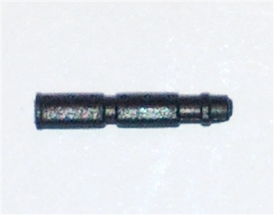Modular Component: Silencer "Suppressor" (SWAT Type) BLACK Version - 1:18 Scale Accessory for 3-3/4 Inch Action Figures