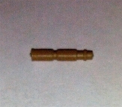 Modular Component: Silencer "Suppressor" (SWAT Type) TAN Version - 1:18 Scale Accessory for 3-3/4 Inch Action Figures