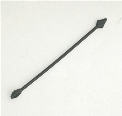 Arrows for Compound Bow BLACK Version - 1:18 Scale Weapon for 3-3/4 Inch Action Figures