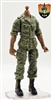 MTF VIETNAM - US ARMY SOLDIER Mark II Body, DARK Skin Tone (WITHOUT Head)- 1:18 Scale Marauder Task Force Action Figure