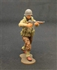 MTF WWII - Deluxe US ARMY SUB-MACHINE GUNNER with Gear - 1:18 Scale Marauder Task Force Action Figure