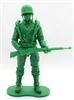 MTF WWII - Deluxe US ARMY SOLID GREEN ARMYMAN with Gear - 1:18 Scale Marauder Task Force Action Figure