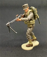 MTF WWII - Deluxe US MARINE BAR GUNNER with Gear - 1:18 Scale Marauder Task Force Action Figure