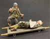 MTF WWII - Deluxe US NAVY FMF CORPSMAN with Medical Gear - 1:18 Scale Marauder Task Force Action Figure