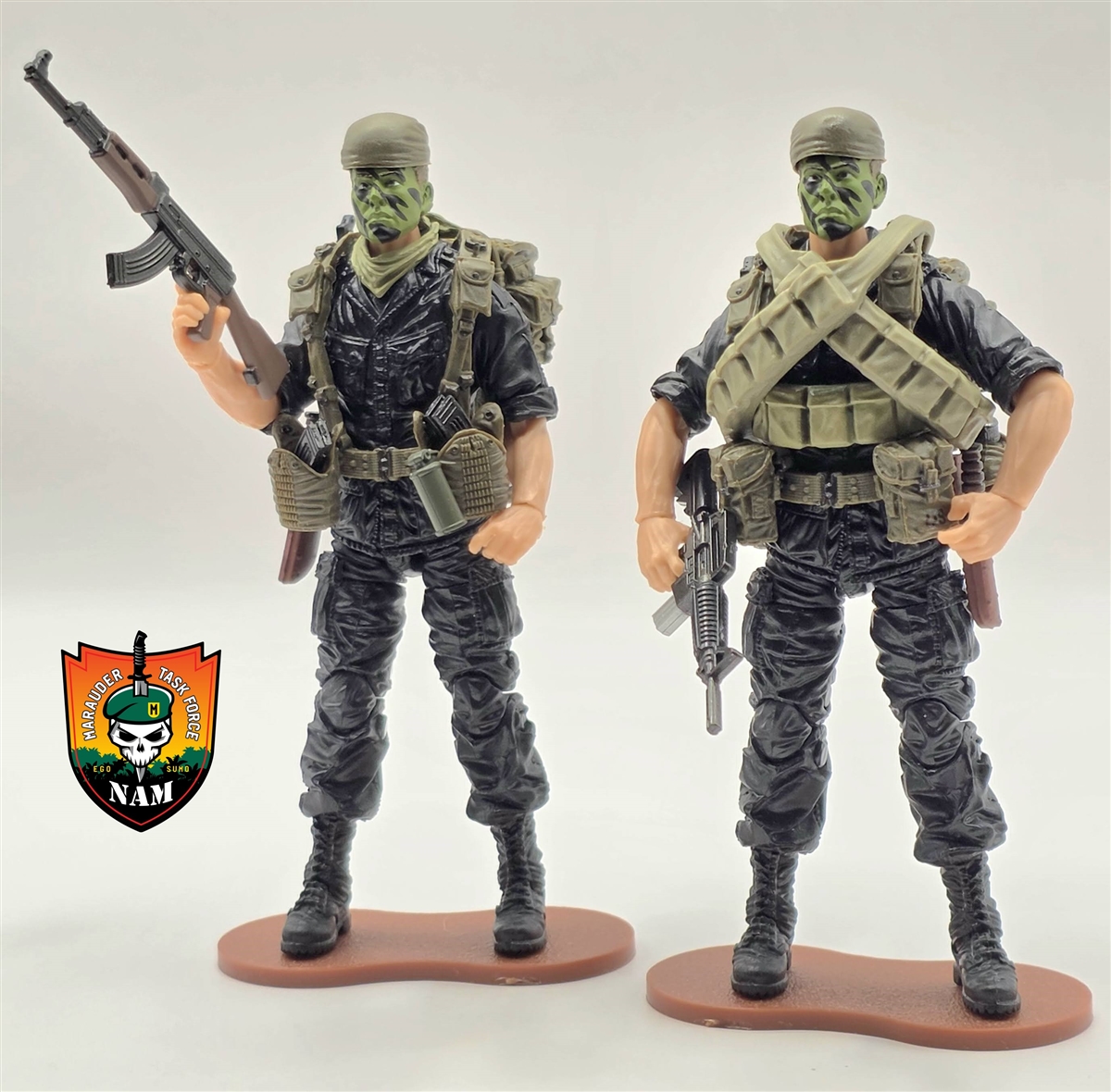 MTF Vietnam War- Deluxe US MACV-SOG SPECIAL OPERATOR with Gear - 1