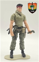 MTF Vietnam War- Deluxe US ARMY "TUNNEL RAT" with Gear - 1:18 Scale Marauder Task Force Action Figure