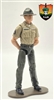MTF Vietnam War- Deluxe US MARINE CORPS DRILL INSTRUCTOR with Gear - 1:18 Scale Marauder Task Force Action Figure