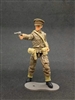 MTF WWII - Deluxe BRITISH ARMY OFFICER with Gear - 1:18 Scale Marauder Task Force Action Figure