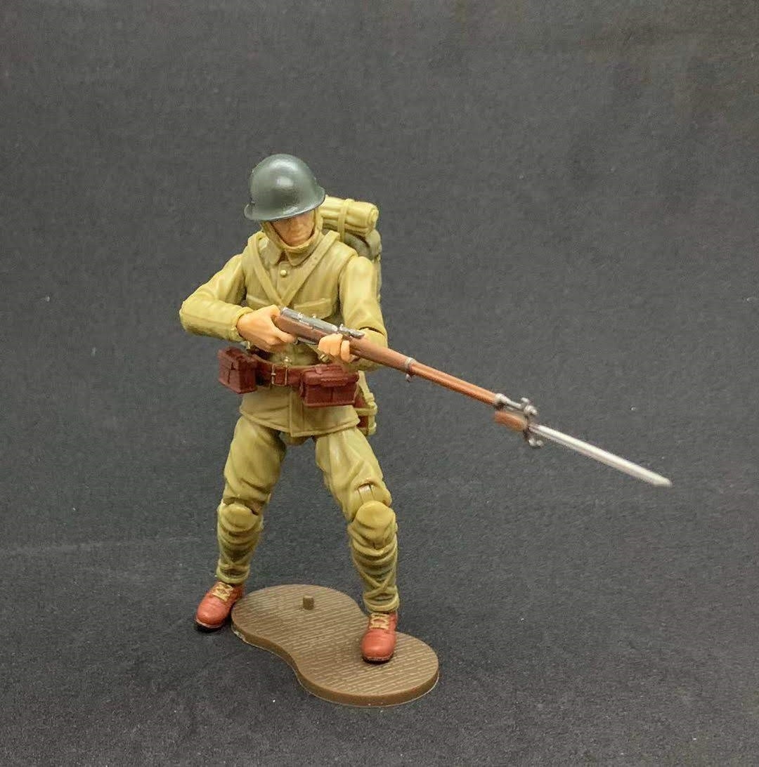 William Britain 17829 WW2 Japanese Infantry Single Figure Soldier with Rifle 