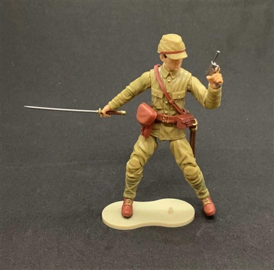 MTF WWII - Deluxe JAPANESE NCO OFFICER with Gear - 1:18 Scale Marauder Task Force Action Figure