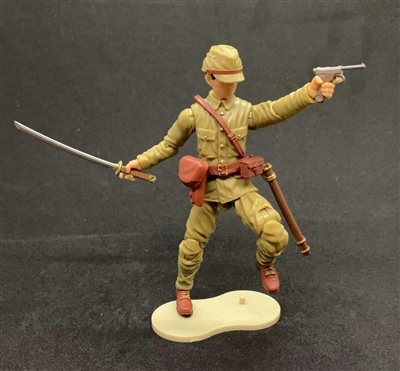 MTF WWII - Deluxe JAPANESE NCO OFFICER with Gear - 1:18 Scale