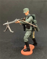 MTF WWII - Deluxe GERMAN MG-42 MACHINE GUNNER with Gear - 1:18 Scale Marauder Task Force Action Figure