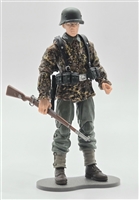 MTF WWII - Deluxe GERMAN CAMO PANZER GRENADIER RIFLEMAN with Gear - 1:18 Scale Marauder Task Force Action Figure