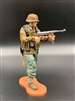 MTF WWII - Deluxe GERMAN CAMO PANZER GRENADIER MP40 GUNNER with Gear - 1:18 Scale Marauder Task Force Action Figure