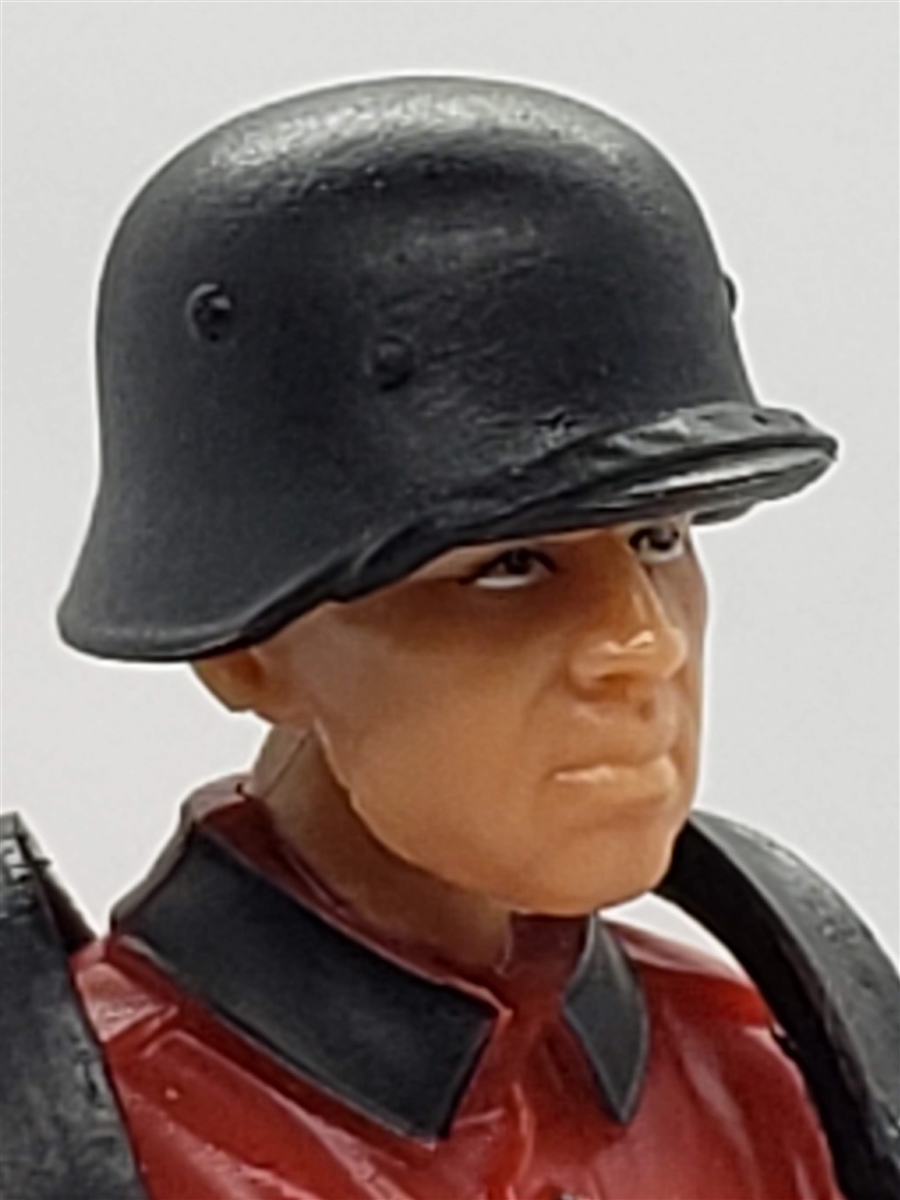 WWII German: Black M40 Helmet with 