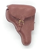 WWII German:  Holster BROWN with Paint Details - 1:18 Scale Modular MTF Accessory for 3-3/4" Action Figures