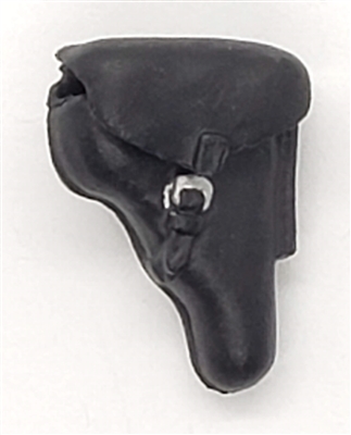 WWII German:  Holster BLACK with Paint Details - 1:18 Scale Modular MTF Accessory for 3-3/4" Action Figures