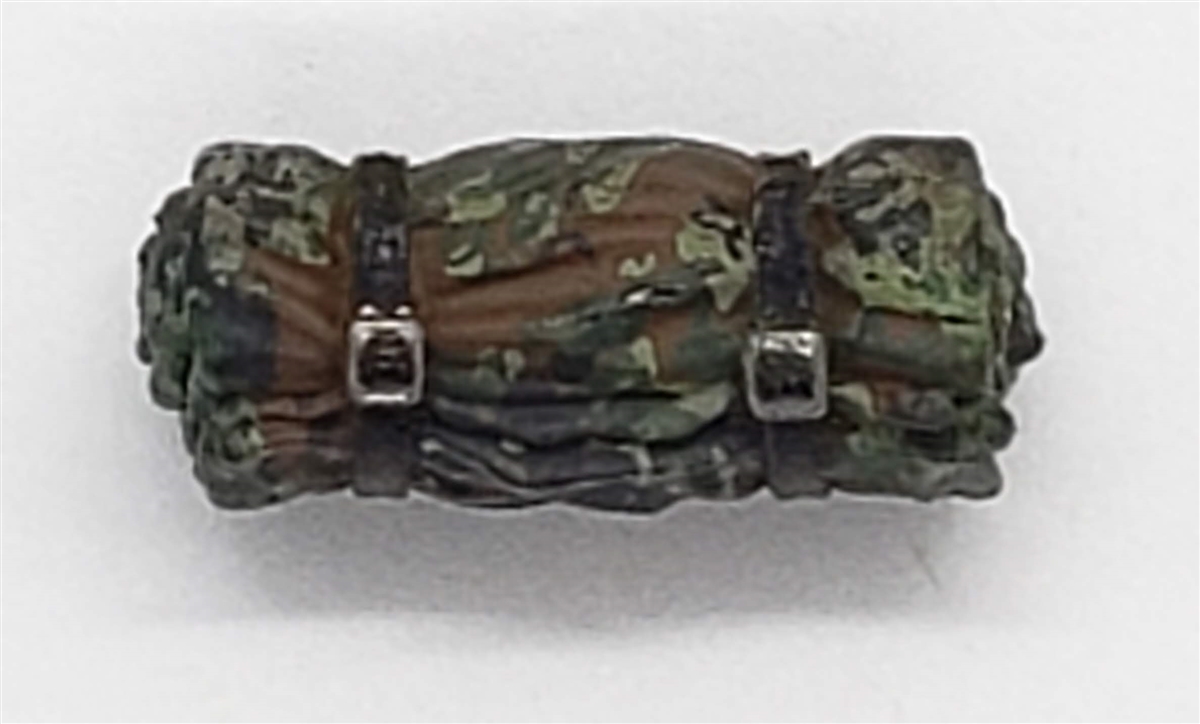 WWII German: Camo Rolled Up Poncho / Tent 