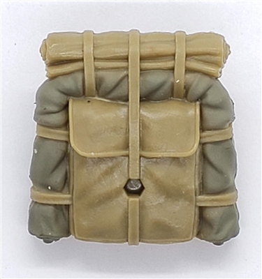 WWII Japanese: Backpack - 1:18 Scale Modular MTF Accessory for 3-3/4" Action Figures