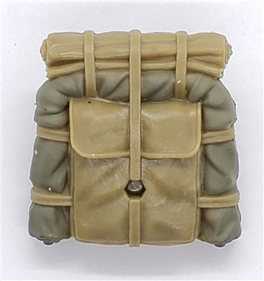 WWII Japanese: Backpack - 1:18 Scale Modular MTF Accessory for 3-3/4" Action Figures