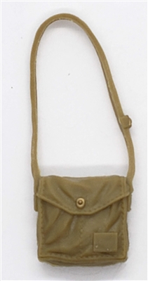 WWII Japanese:  Satchel "Haversack" with Strap - 1:18 Scale MTF Accessory for 3-3/4" Action Figures