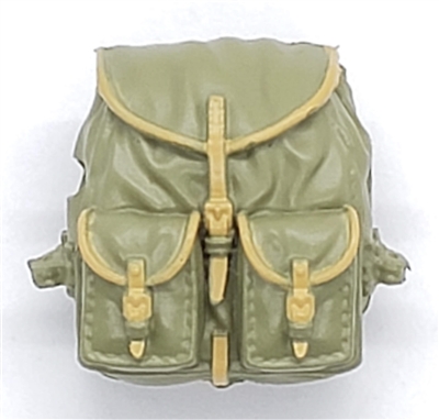 WWII Russian: Backpack - 1:18 Scale Modular MTF Accessory for 3-3/4" Action Figures