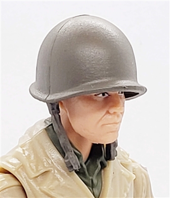 WWII US Army: M1 Helmet - 1:18 Scale Modular MTF Accessory for 3-3/4" Action Figures