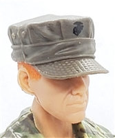WWII US Marine: Field Cover (Fatigue Cap) - 1:18 Scale Modular MTF Accessory for 3-3/4" Action Figures