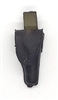 WWII US:  Holster with Flap (BLACK) - 1:18 Scale Modular MTF Accessory for 3-3/4" Action Figures