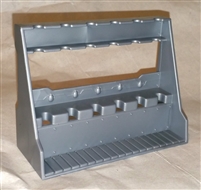 Large 6 Slot Rifle Rack - 1:18 Scale Accessory for 3 3/4 Inch Action Figures
