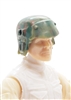 Headgear: Armor Helmet OLIVE GREEN CAMO Version - 1:18 Scale Modular MTF Accessory for 3-3/4" Action Figures