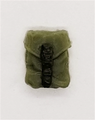 Pocket: Large Size OLIVE GREEN Version - 1:18 Scale Modular MTF Accessory for 3-3/4" Action Figures