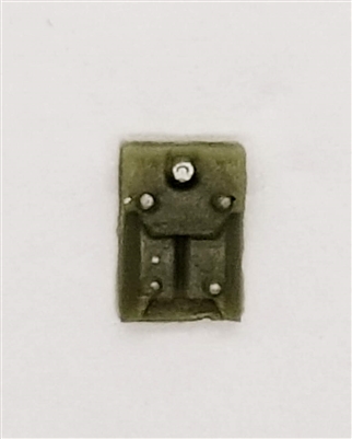 Armor Panel: Large Size OLIVE GREEN Version - 1:18 Scale Modular MTF Accessory for 3-3/4" Action Figures