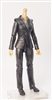 "Agency-Ops" Valkyries BLACK SUIT & GRAY SHIRT with LIGHT Skin Tone Female WITHOUT Head - 1:18 Scale Marauder Task Force Action Figure
