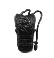 Camel Hydration Pack: BLACK Version - 1:18 Scale Modular MTF Accessory for 3-3/4" Action Figures