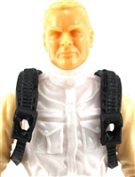 Steady Cam Gun: Steady Cam Harness BLACK Version - 1:18 Scale Modular MTF Accessory for 3-3/4" Action Figures