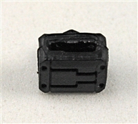 MOUNT for Ammo Belt: ALL BLACK Version - 1:18 Scale Modular MTF Accessory for 3-3/4" Action Figures