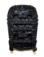 Backpack: Modular Backpack BLACK Version - 1:18 Scale Modular MTF Accessory for 3-3/4" Action Figures