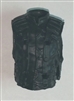 Male Vest: Model 86 Type BLACK Version - 1:18 Scale Modular MTF Accessory for 3-3/4" Action Figures