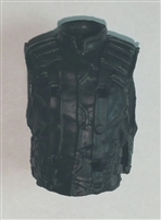 Male Vest: Model 86 Type BLACK Version - 1:18 Scale Modular MTF Accessory for 3-3/4" Action Figures