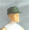 Headgear: Fatigue Cap GREEN Version - 1:18 Scale Modular MTF Accessory for 3-3/4" Action Figures
