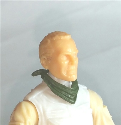 Headgear: Standard Neck Scarf GREEN Version - 1:18 Scale Modular MTF Accessory for 3-3/4" Action Figures