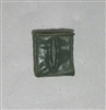 Ammo Pouch: Empty GREEN Version - 1:18 Scale Modular MTF Accessory for 3-3/4" Action Figures